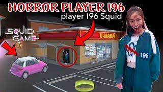 There's HORROR Player 196 Squid Game in this SUPERMARKET SAKURA SCHOOL SIMULATOR HORROR sakura scary