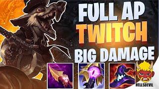 WILD RIFT | AP TWITCH STILL DOES BIG DAMAGE! | Challenger Twitch Gameplay | Guide & Build