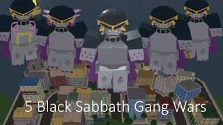 [Project jojo] | Full Black Sabbath Gang Wars Team! | Trolling montage |