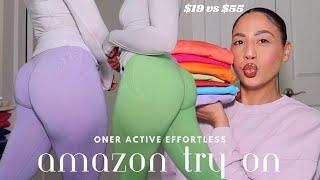 GIRL … THESE ONER ACTIVE AMAZON LEGGINGS ARE THE OG EFFORTLESS summer activewear try on + review