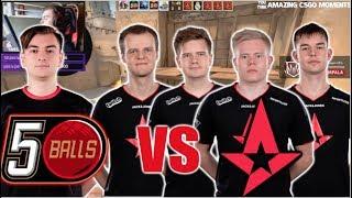 5BALLS ИГРАЮТ ПРОТИВ ASTRALIS НА ФЕЙСИТЕ