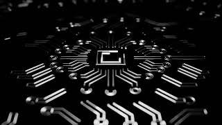 VJ LOOP NEON CG Animation of Circuit Board  | Copyright Free | Free stock footage | Video Cinematic