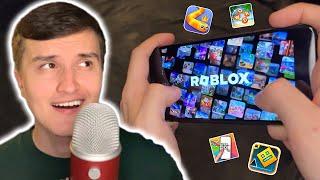 ASMR | Playing IPhone Games   (whispering gameplay)