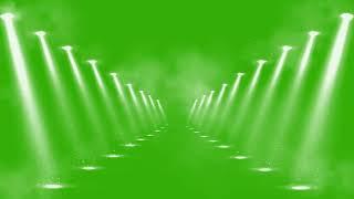 Spotlights Hall Green Screen Effects 4K UHD