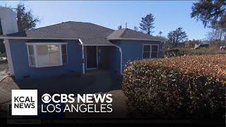 Altadena home left standing among the rubble