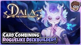Great New Card Combining Roguelike Deckbuilder! | Let's Try Dala and the Cursed Forest