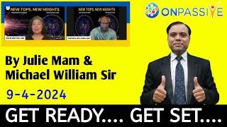 Get Ready & Get Set By Julie Mam & Michael William Sir #ONPASSIVE #ash #ManendraSinghGola