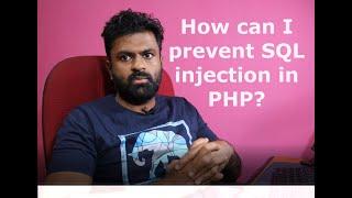 PHP SQL Injection | How can I prevent SQL injection in PHP? | What is SQL Injection