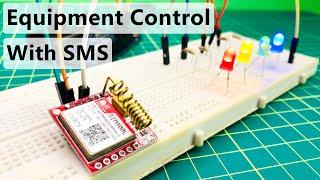 Controlling Anything with SIM800 GSM Module and Arduino | SIM900 and SIM800 Arduino SMS Tutorial