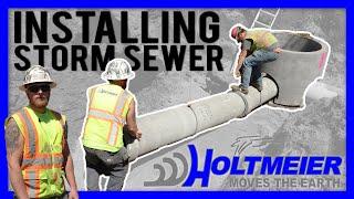 How to Install Storm Sewer?