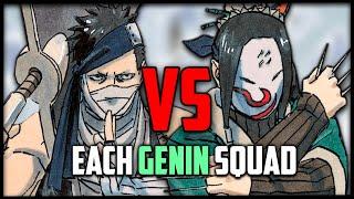 What If | Each Genin Squad Fought Zabuza & Haku? Feat. @Swagkage