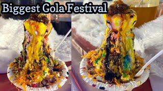 Biggest Gola Festival | Indian Street Food | Gadbad Gola