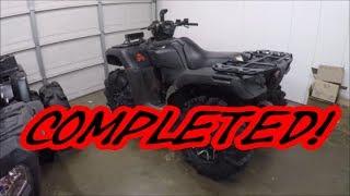 Its COMPLETE - SwampAss Honda Rubicon Re-Built