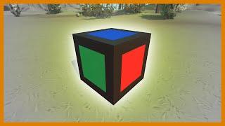 This Cube Spawns ANYTHING...but it's Random...  Scrap Mechanic