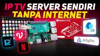 Membuat IP TV Server Dengan Casa OS dan Jellyfin , Ala-ala Ne*TFL*1x Offline