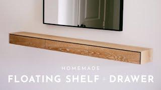 DIY #7 | Floating Entryway Shelf with Drawer