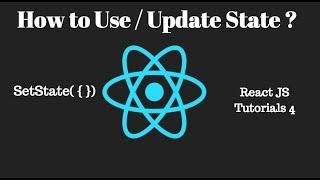 How to use / update State in react js / state in react js / ReactJs tutorials 4