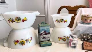 Estate Sale Finds Video #483:  Pyrex, Fire King& Much More!!