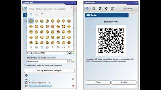 MyPublicWiFi: Hotspot with QR Code, Emoji, Unicode SSID and Unicode Network Key