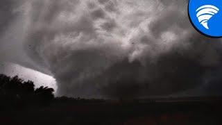 4K MASSIVE WEDGE TORNADO in Linneus Missouri