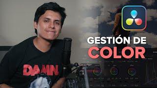 ¡GESTIÓN DE COLOR en DAVINCI RESOLVE! - Tutorial