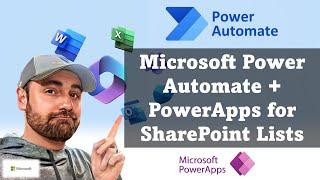 Microsoft Power Apps and Power Automate with SharePoint List - 2023 Simple Tutorial