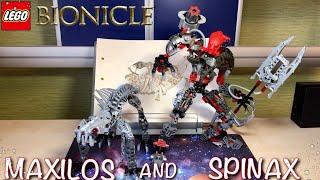 ОБЗОР НА ЛЕГО БИОНИКЛ ТИТАНА - МАКСИЛОС И СПИНАКС / LEGO BIONICLE MAXILOS AND SPINAX 8924