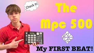 I got a MPC 500! | My FIRST BEAT with the Mpc | Sampling & Hip Hop