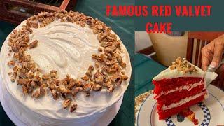 WORLDFAMOUS RED VELVET CAKE#EricandTeresa #RedVelvetCake #RedVelvetCakeRecipe