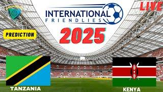 Tanzania vs Kenya FIFA International Friendly 2025 Match Preview Prediction