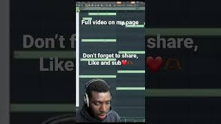 How to make emotional trap sample for lil dirk from scratch #typebeattutorial #fy #flstudio