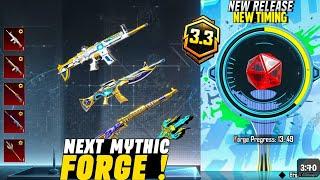 PUBG update 3.3 next mythic forge upgradeable guns skins revealed there's a lot of chance for these.