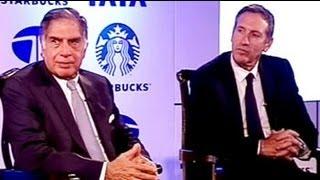 Good Business Brew: Ratan Tata, Howard Schultz on Starbucks JV