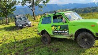 [OFF ROAD] - LADA Niva 1.7 VS MITSUBISHI Shogun 2.8 Mud Offroad