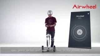 Airwheel S8 double wheel scooter, teach you ride it with your exclusive APP