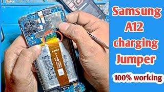 Samsung A12 charging jumper | Samsung A12 charging problem solution