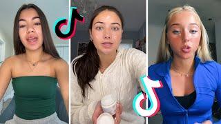 Makeup Tutorial Tiktok Compilation - GRWM  ( Get Ready With Me ) ️(Skincare, Makeup, Outfits) 1136