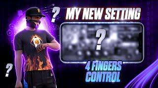 Watch This  || Finally My New op settings ️ [ Sensitivity + Dpi + 4 Finger Control ] 