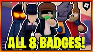 How to get ALL 8 BADGES + SKINS/MORPHS in A FUNKY FNF RP || Roblox