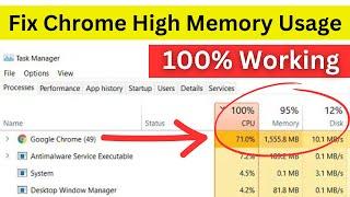 How To Fix Google Chrome High CPU/Memory Usage Problem | Chrome High Disk Usage (6 Best Tweaks)