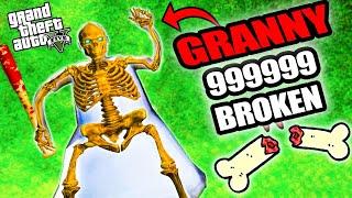 GTA 5: Breaking EVERY BONE As GRANNY In GTA V ! ( GTA 5 mods )