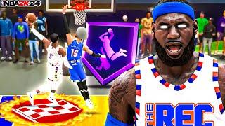 This 6'8 "PURE SLASHER" is DOMINATING RANDOM REC on NBA 2K24