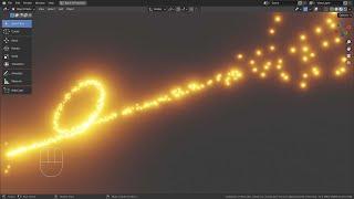 Blender Tutorial - Shaped particle flow