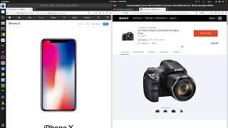 Sony DSC H400 vs iPhone X