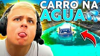 FUGA INSANA PELA ÁGUA! GTA RP (Paulinho o LOKO)