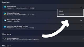 How to Uninstall Microsoft Edge Windows 11, If Greyed Out - 2024