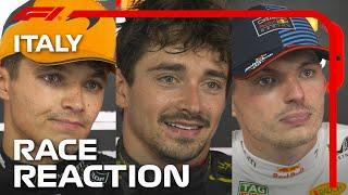 Drivers' Reaction After the Race | 2024 Italian Grand Prix