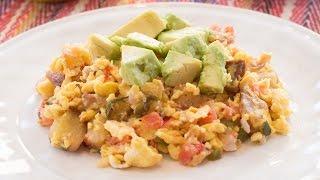 How to make Southwest Style Breakfast Scramble | Scrambled Eggs | Watch Learn Eat!