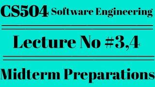 CS504 Lecture No 3 and 4/CS504 short lecture no 3 &4/VU short lectures/ Alpha Academy