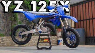 YAMAHA YZ 125 SUPERMOTO‼️ menyala